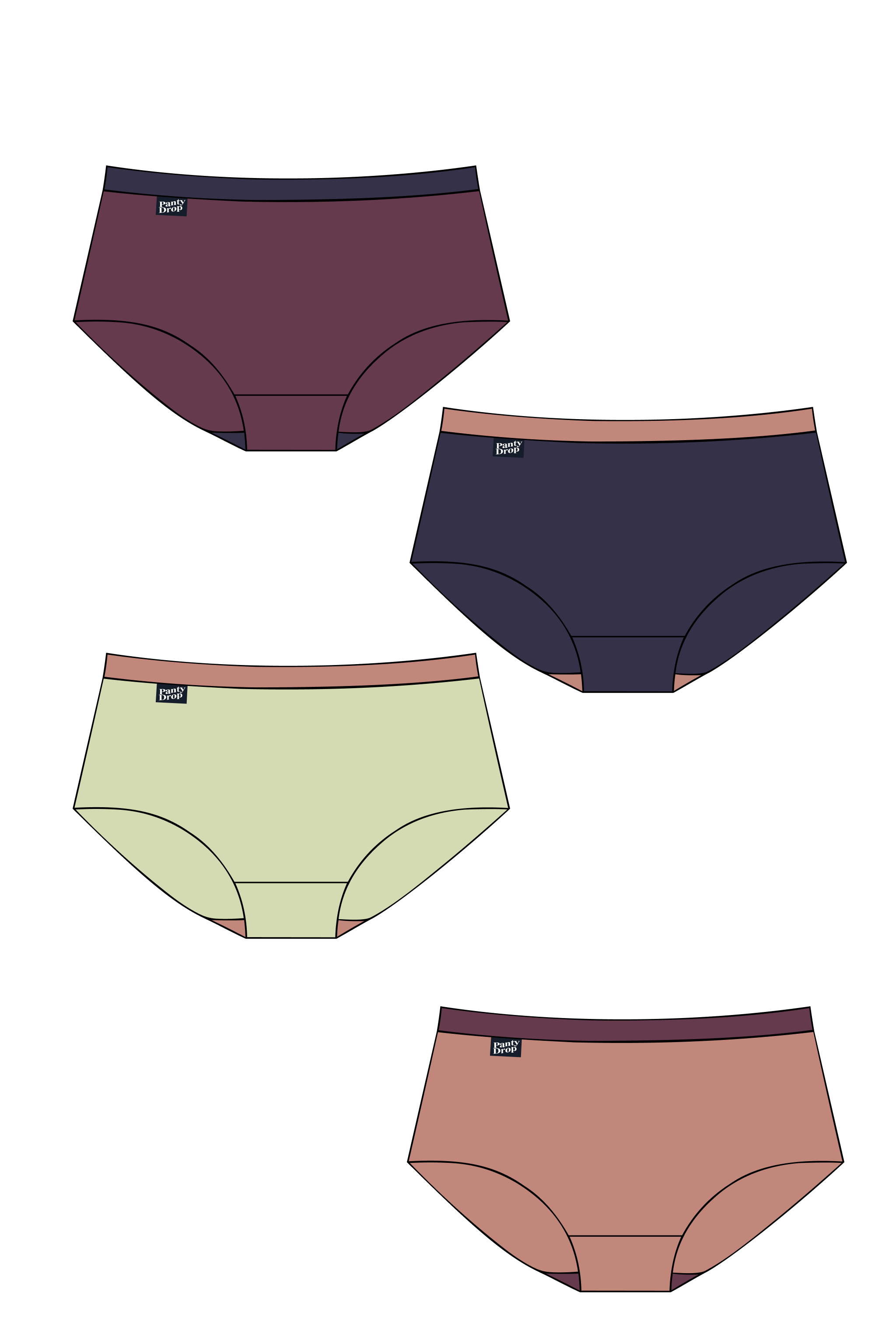 Perfect Panty 4 Pack Subscription Bundle