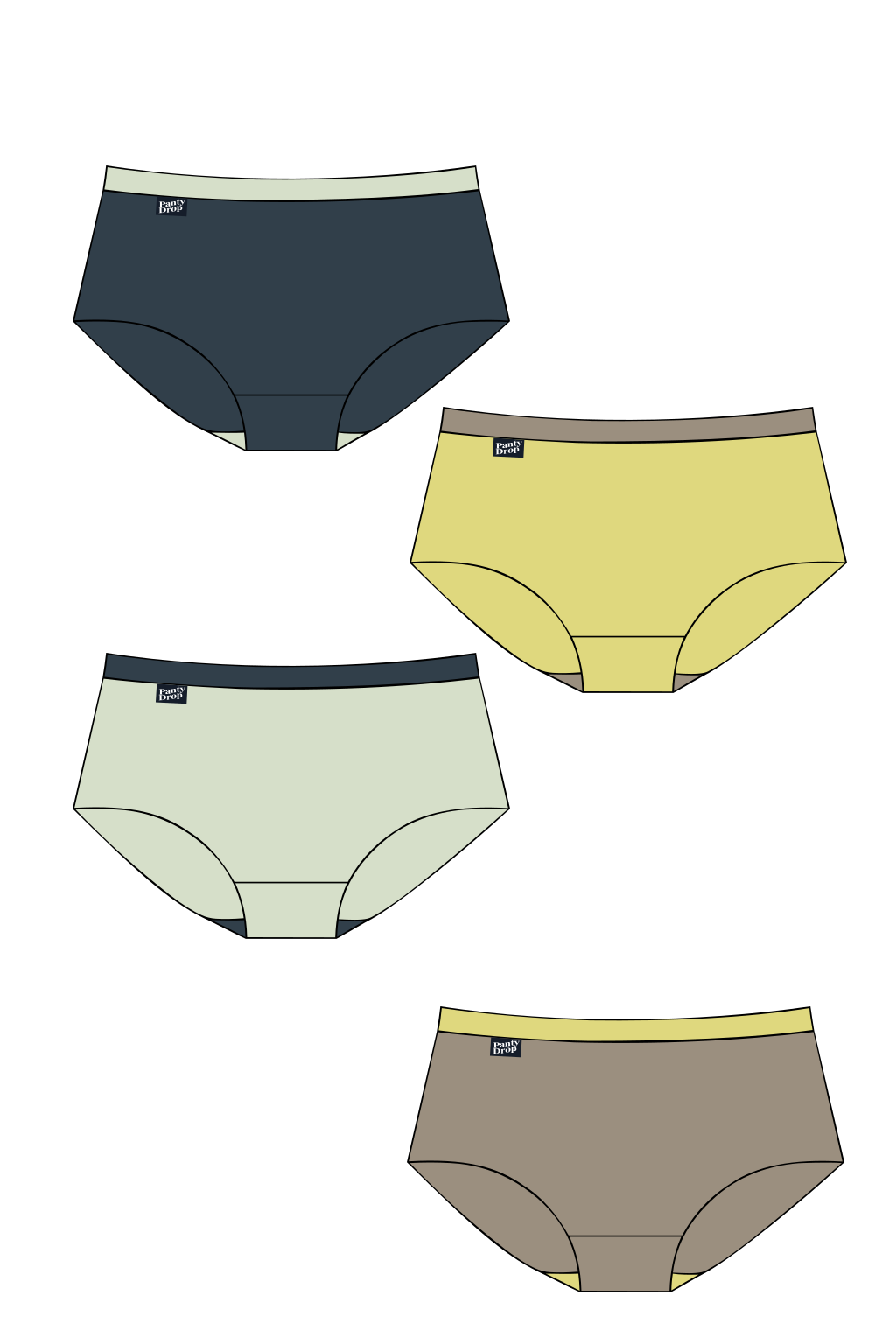 Perfect Panty 4 Pack Subscription Bundle