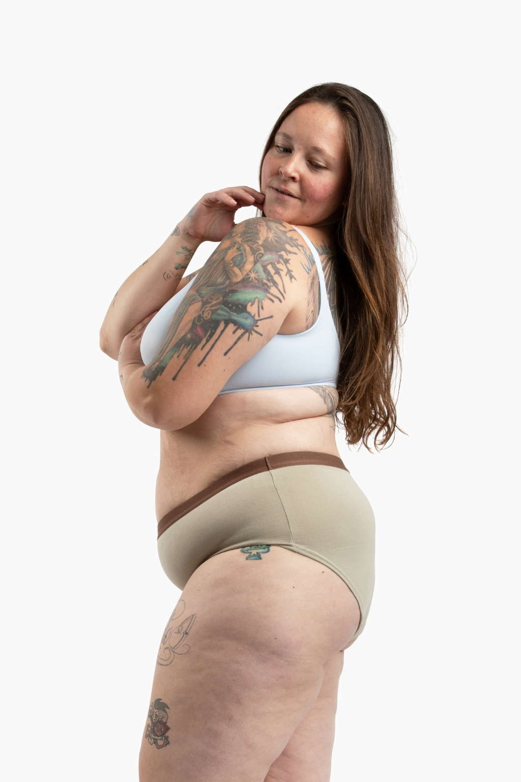 Panty Drop Perfect Panty Plus Size Full Coverage Cotton Brief XS 8XL